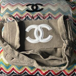 Chanel Beige Crossbody Bag